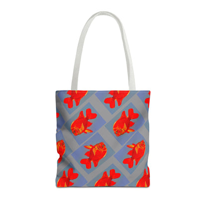 Garibaldi Damselfish Fish Tote Bag (AOP)