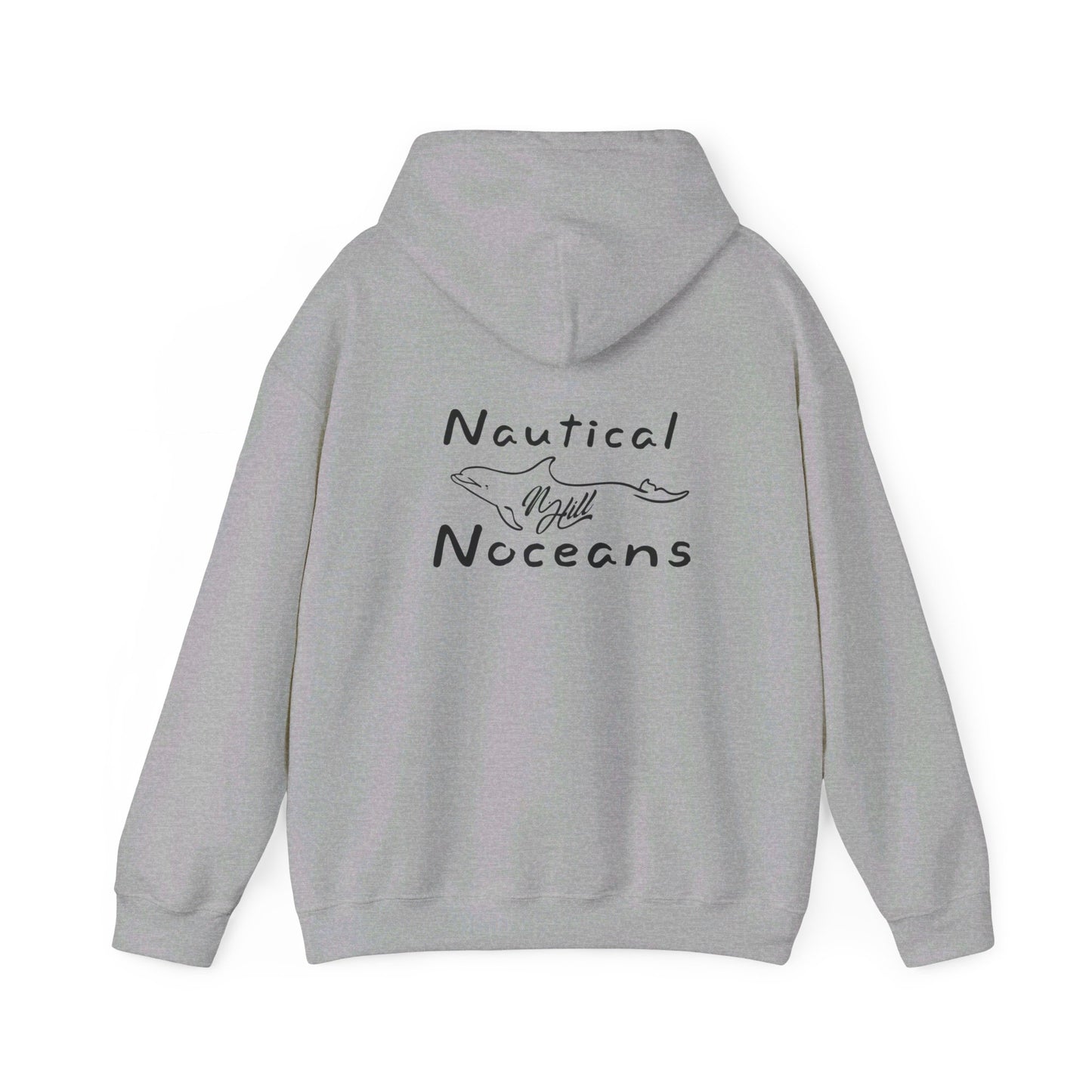 Natalie Hill Arts Nautical Noceans Unisex Heavy Blend™ Hooded Sweatshirt