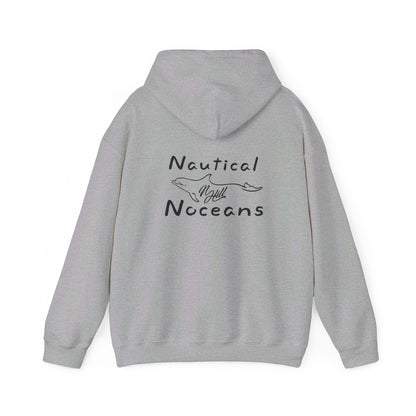 Natalie Hill Arts Nautical Noceans Unisex Heavy Blend™ Hooded Sweatshirt