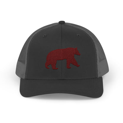 Bear Snapback Trucker Cap