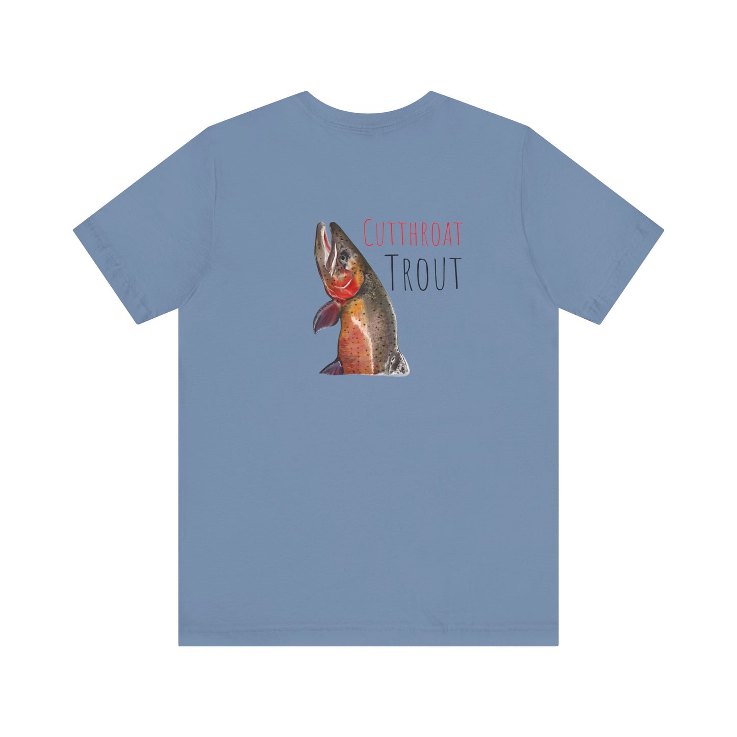 Cutthroat Trout Unisex Jersey Short Sleeve Tee