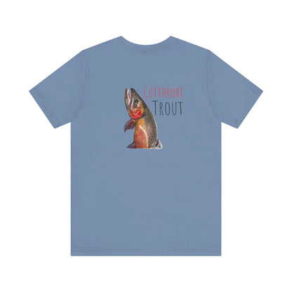 Cutthroat Trout Unisex Jersey Short Sleeve Tee