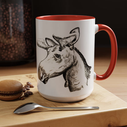 Hidden Springs Moose Accent Coffee Mug (11, 15oz)