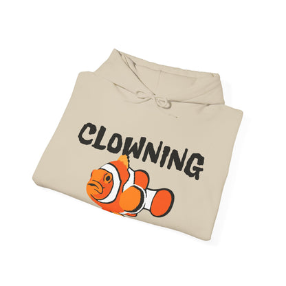 Clowning Clown Fish Unisex Heavy Blend™ Hooded Sweatshirt