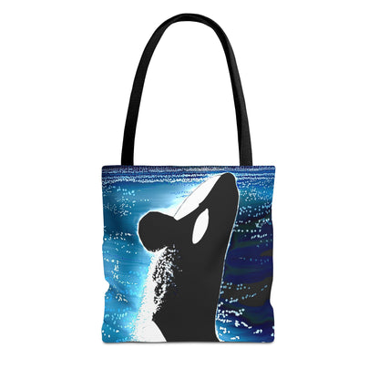 Orca Night Tote Bag (AOP)