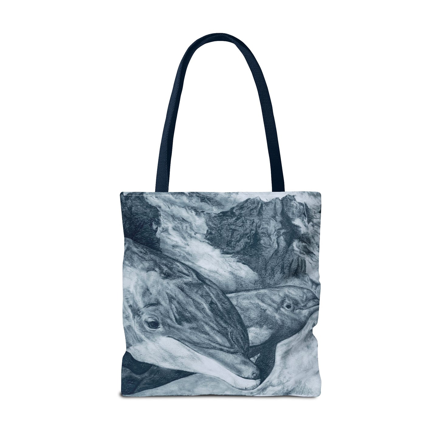 Dolphin Summit Tote Bag (AOP)