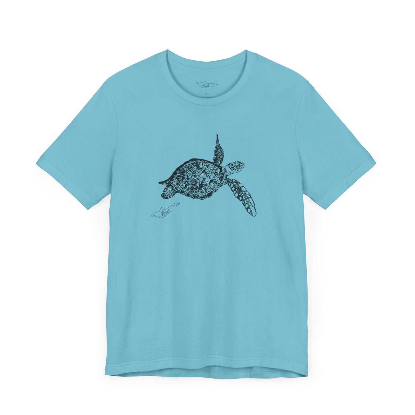 Sea Turtle Unisex Jersey Short Sleeve Tee