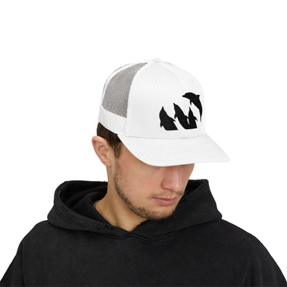 Dolphins Bow Ride Snapback Trucker Cap