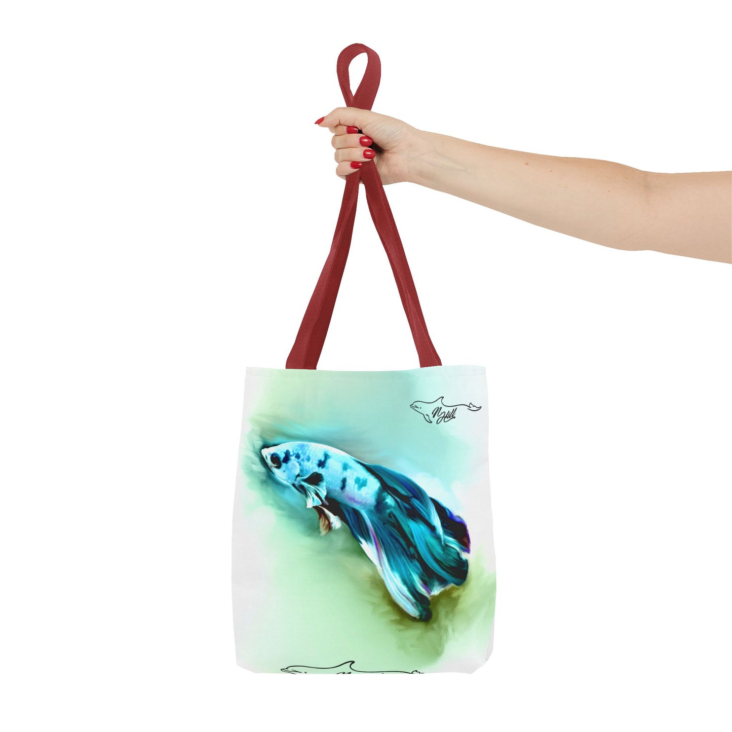 Betta Fish Tote Bag (AOP)