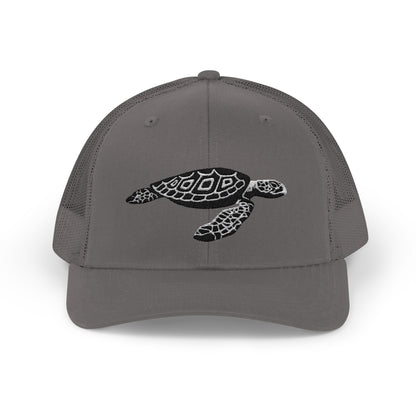 Sea Turtle Snapback Trucker Cap