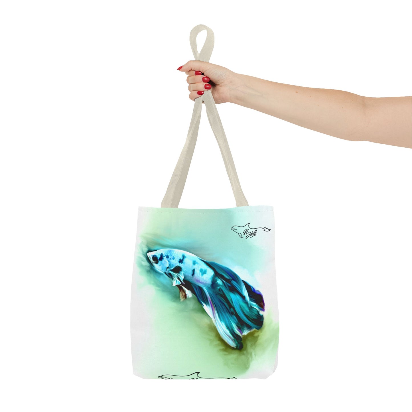 Betta Fish Tote Bag (AOP)