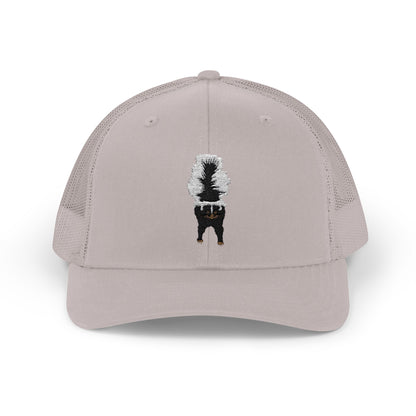 Skunk Snapback Trucker Cap