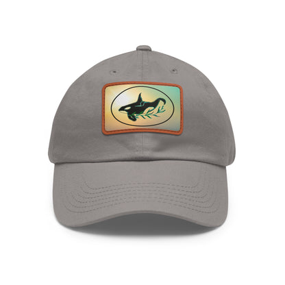 Orca Hat with Leather Patch (Rectangle)