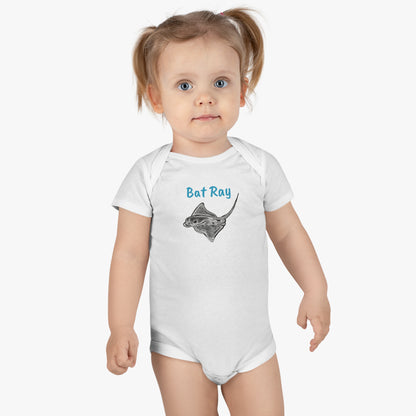 Sting Ray Bat Ray Onesie® Organic Baby Bodysuit