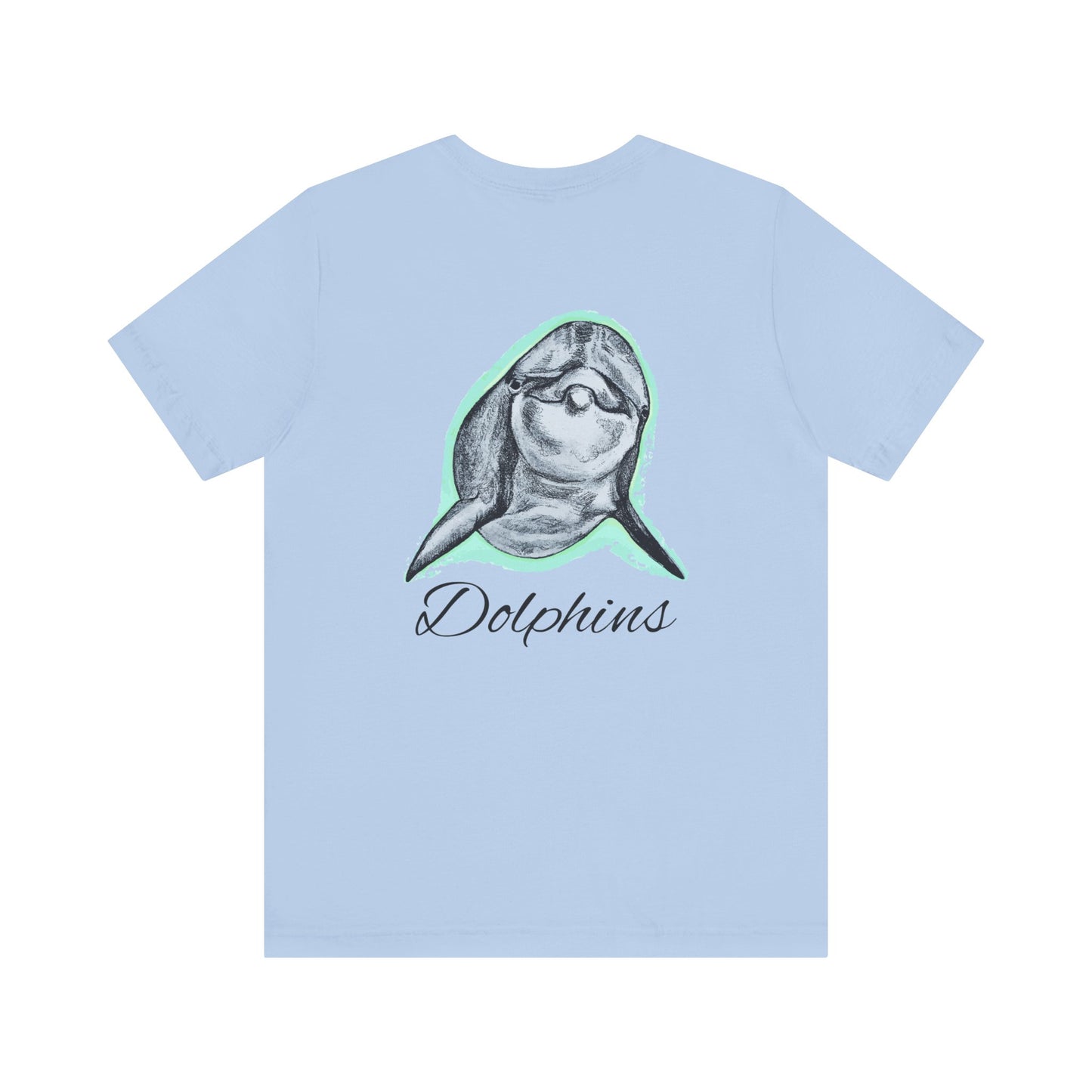 Dolphins  Unisex Jersey Short Sleeve Tee