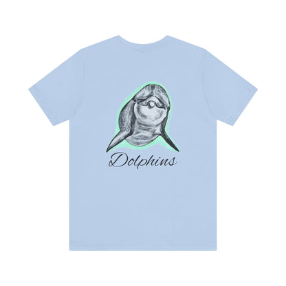 Dolphins  Unisex Jersey Short Sleeve Tee