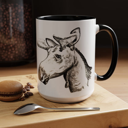 Hidden Springs Moose Accent Coffee Mug (11, 15oz)