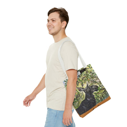 Hidden Springs Moose Tote Bag (AOP)