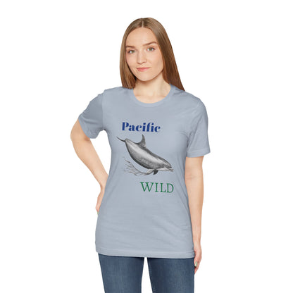 Pacific Wild Dolphin Unisex Jersey Short Sleeve Tee