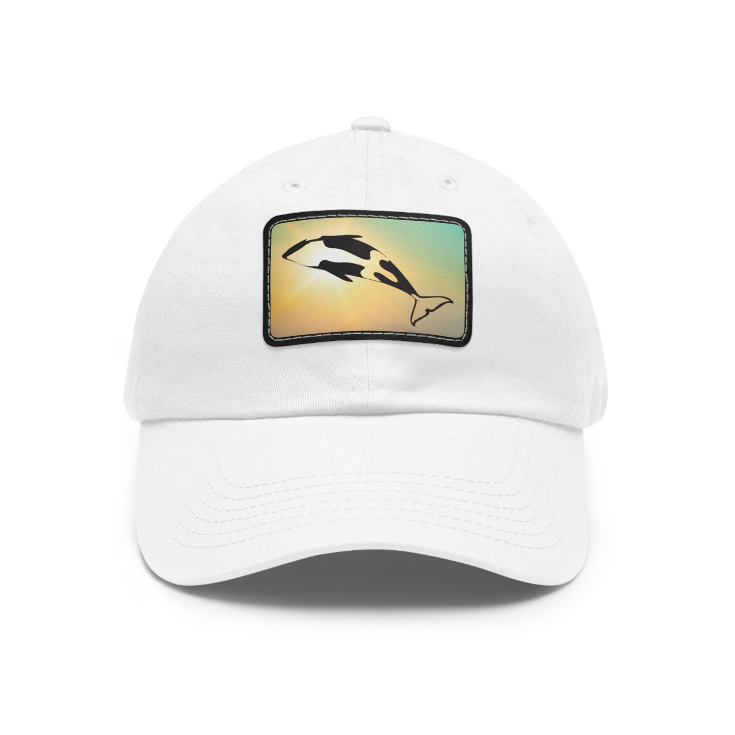 Orca Hat with Leather Patch (Rectangle)