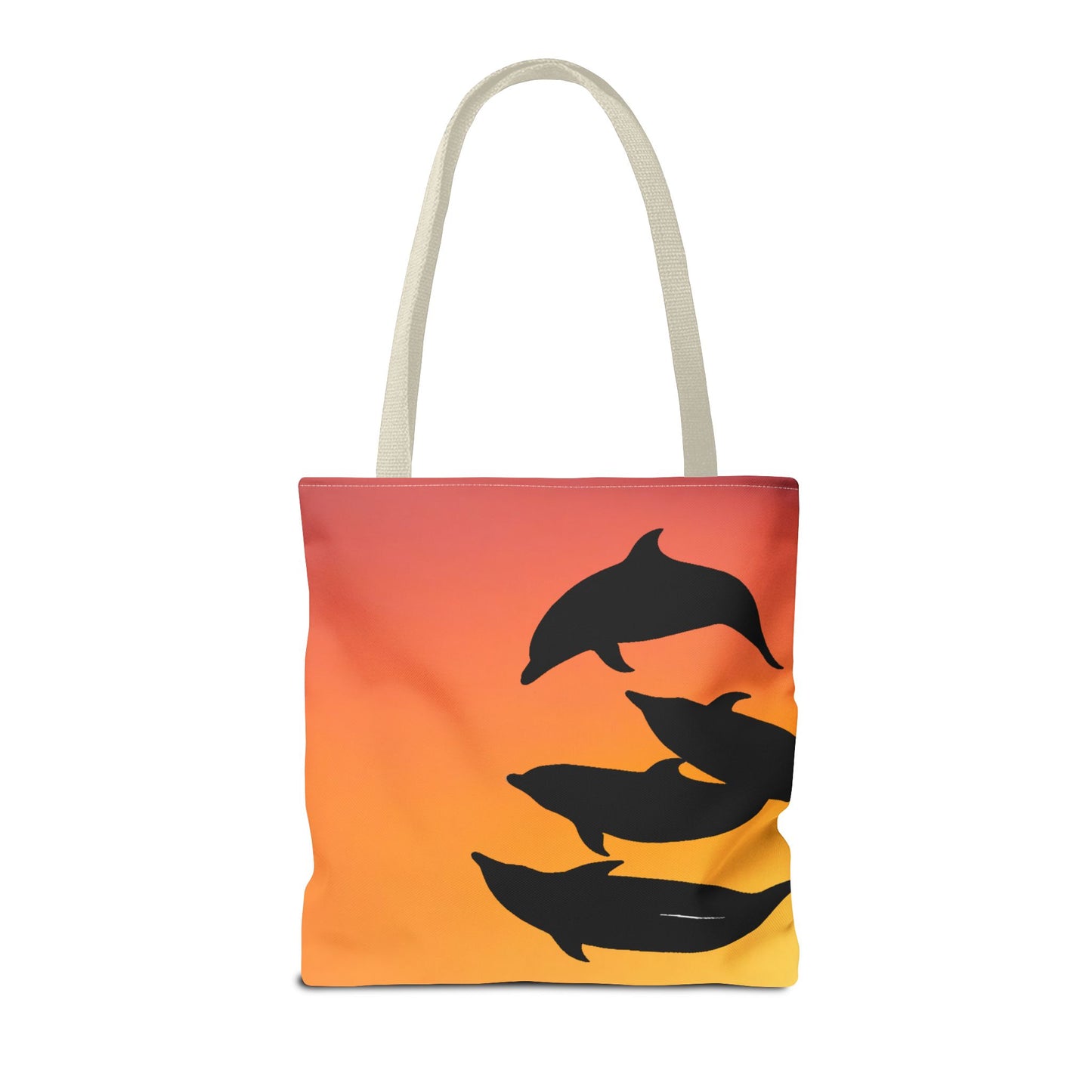 Bowriding Dolphins Tote Bag (AOP)