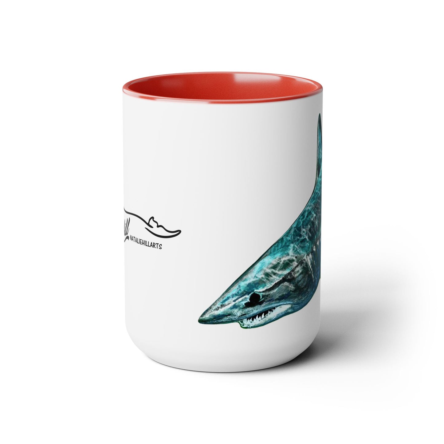 Mako Two-Tone Coffee Mugs, 15oz