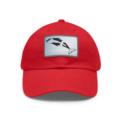 Orca Hat with Leather Patch (Rectangle)