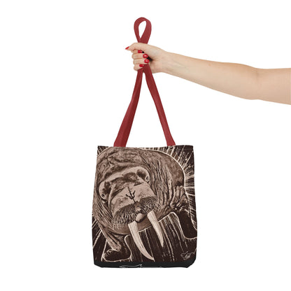 Stellar Walrus Tote Bag (AOP)