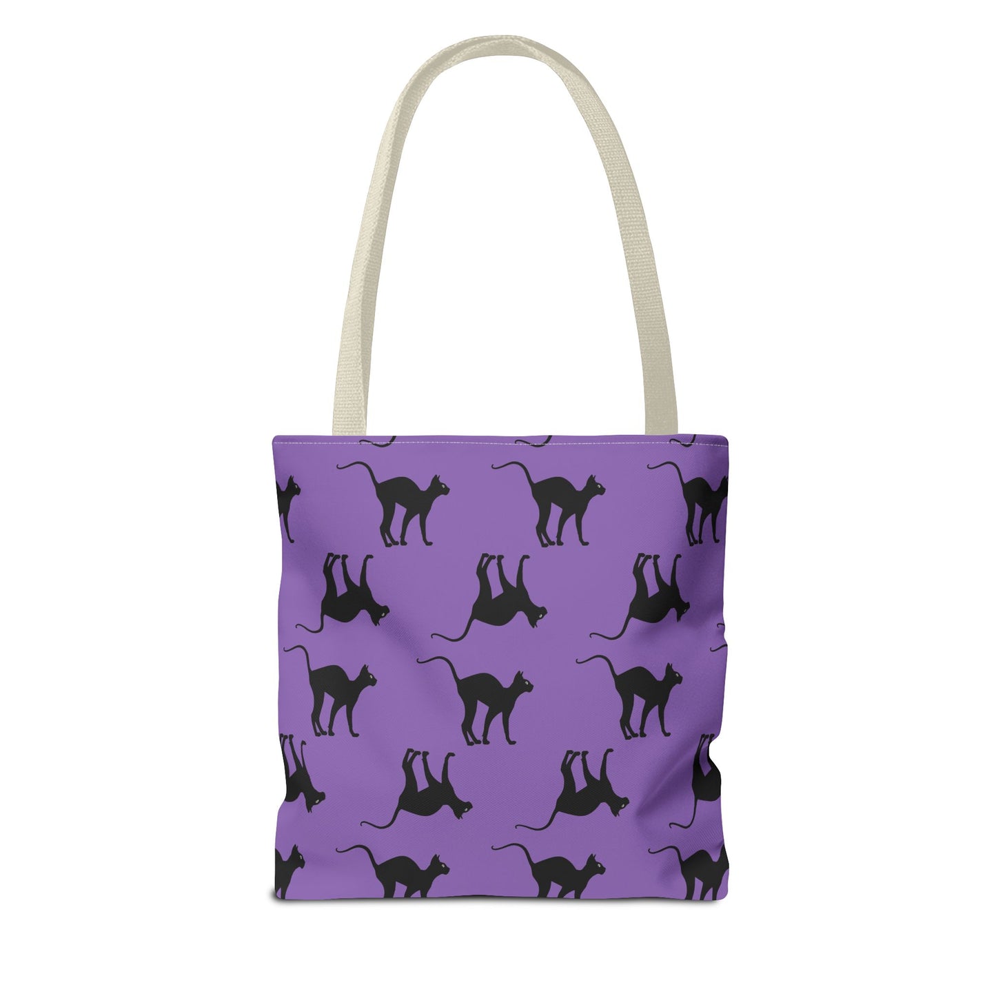 Black Cat Tote Bag (AOP)
