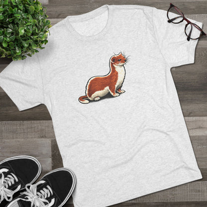 Weasel Unisex Tri-Blend Crew Tee