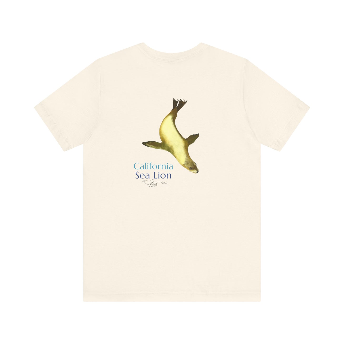 California Sea Lion Unisex Jersey Short Sleeve Tee