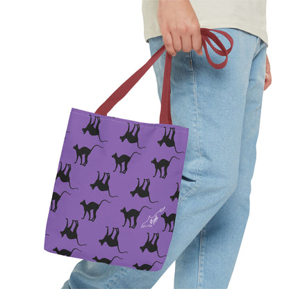 Black Cat Tote Bag (AOP)