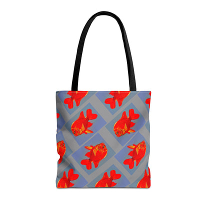 Garibaldi Damselfish Fish Tote Bag (AOP)