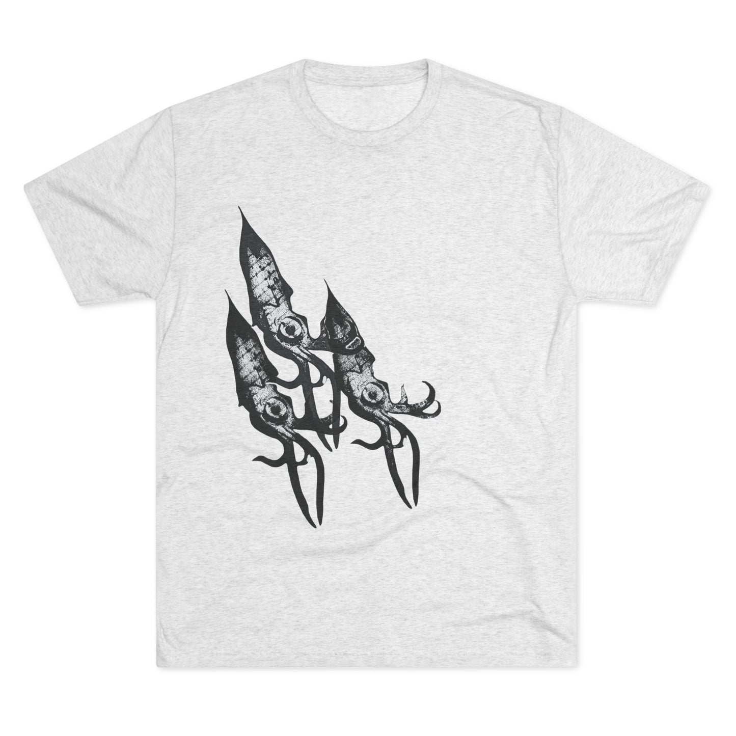 Squid Unisex Tri-Blend Crew Tee