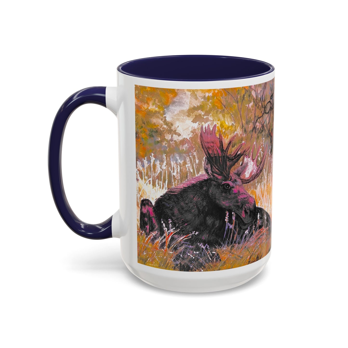 Moose Accent Coffee Mug 15oz