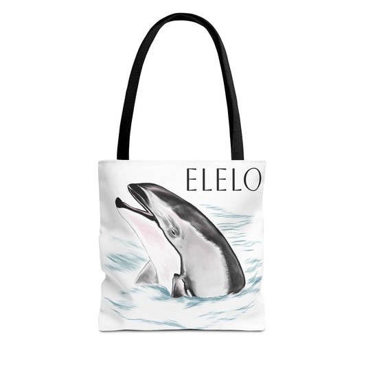 Elelo Pacific White Sided Dolphin Tote Bag (AOP)