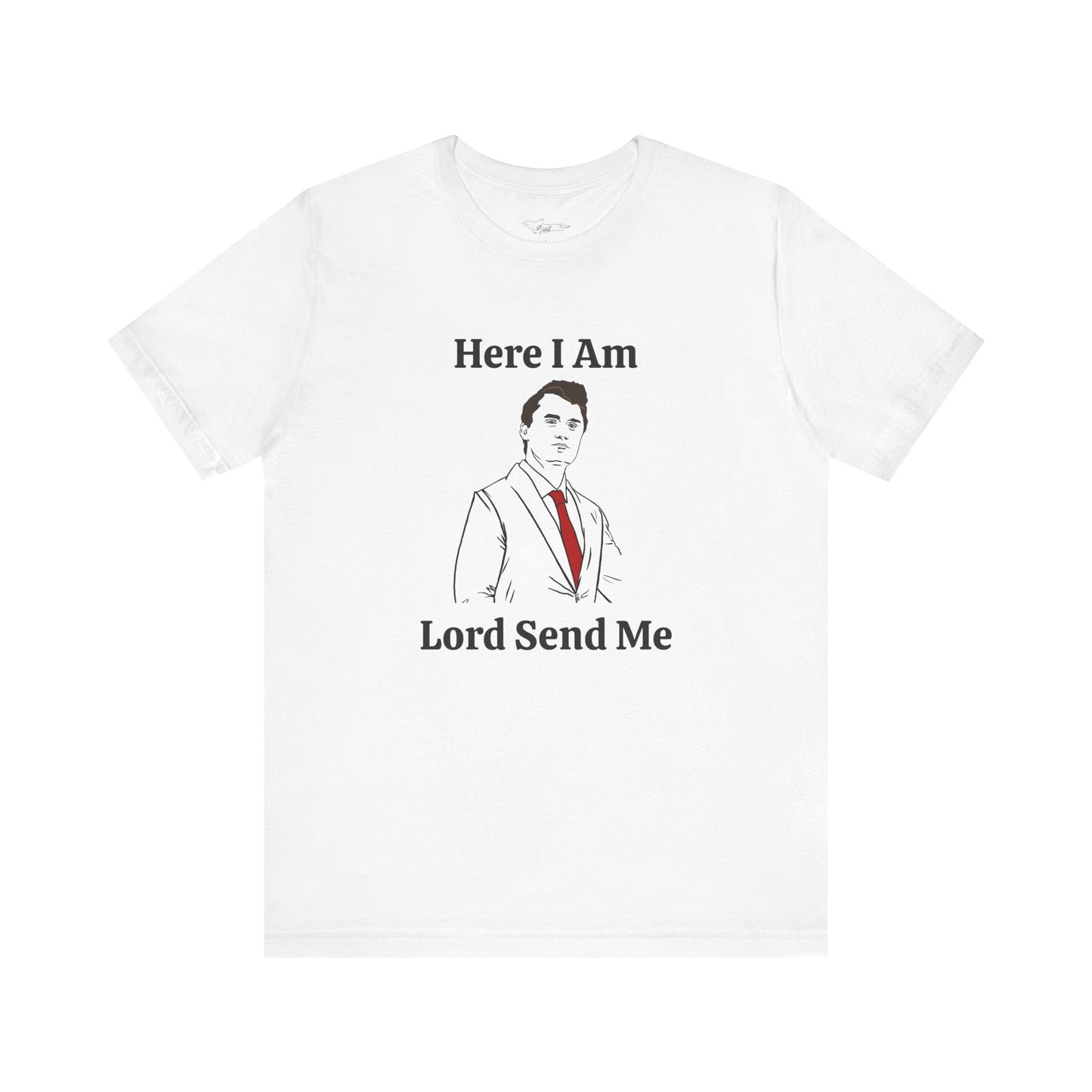 Here I Am Lord Send Me, Charlie Jersey Short Sleeve Tee