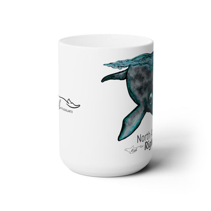 North Atlantic Right Whale Ceramic Mug 15oz