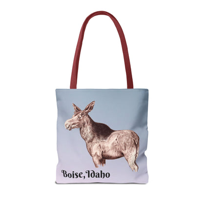 Boise Idaho Moose Tote Bag (AOP)