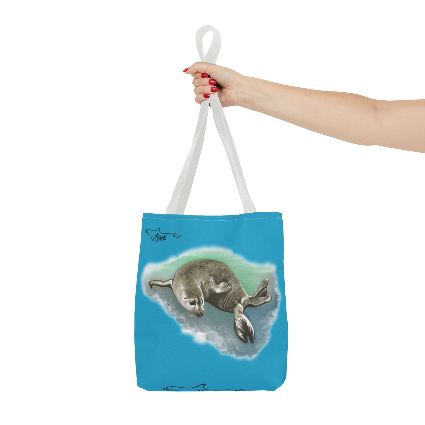 Harbor Seal Tote Bag (AOP)