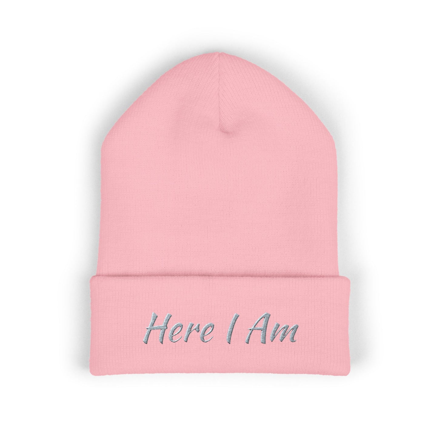Here I Am Classic Cuffed Beanie (Embroidery)