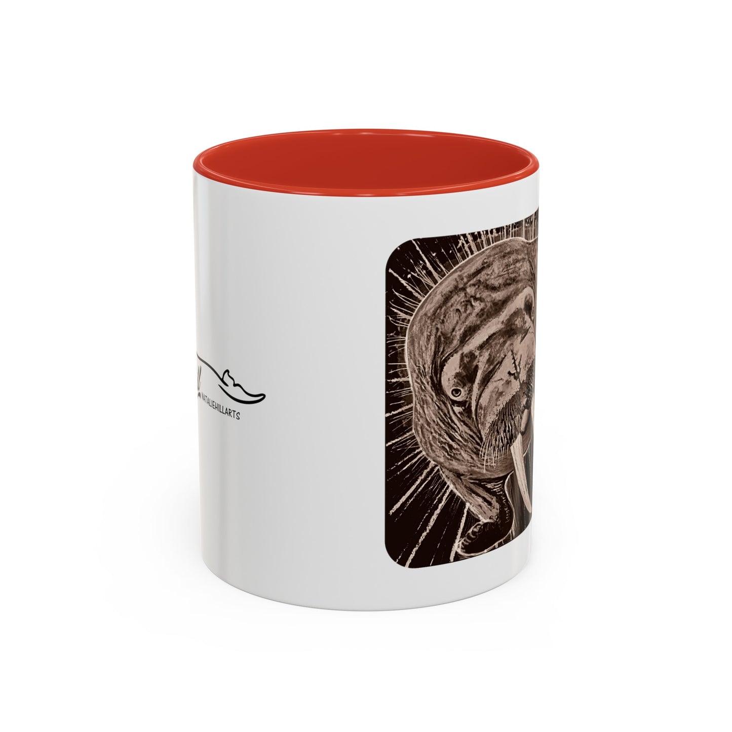 Stellar Walrus Accent Coffee Mug, 11oz