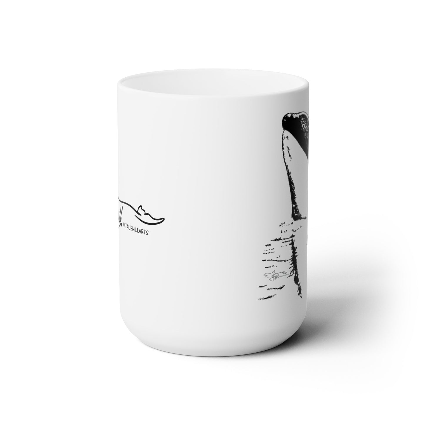 Tiki Treasure Orca Ceramic Mug 15oz