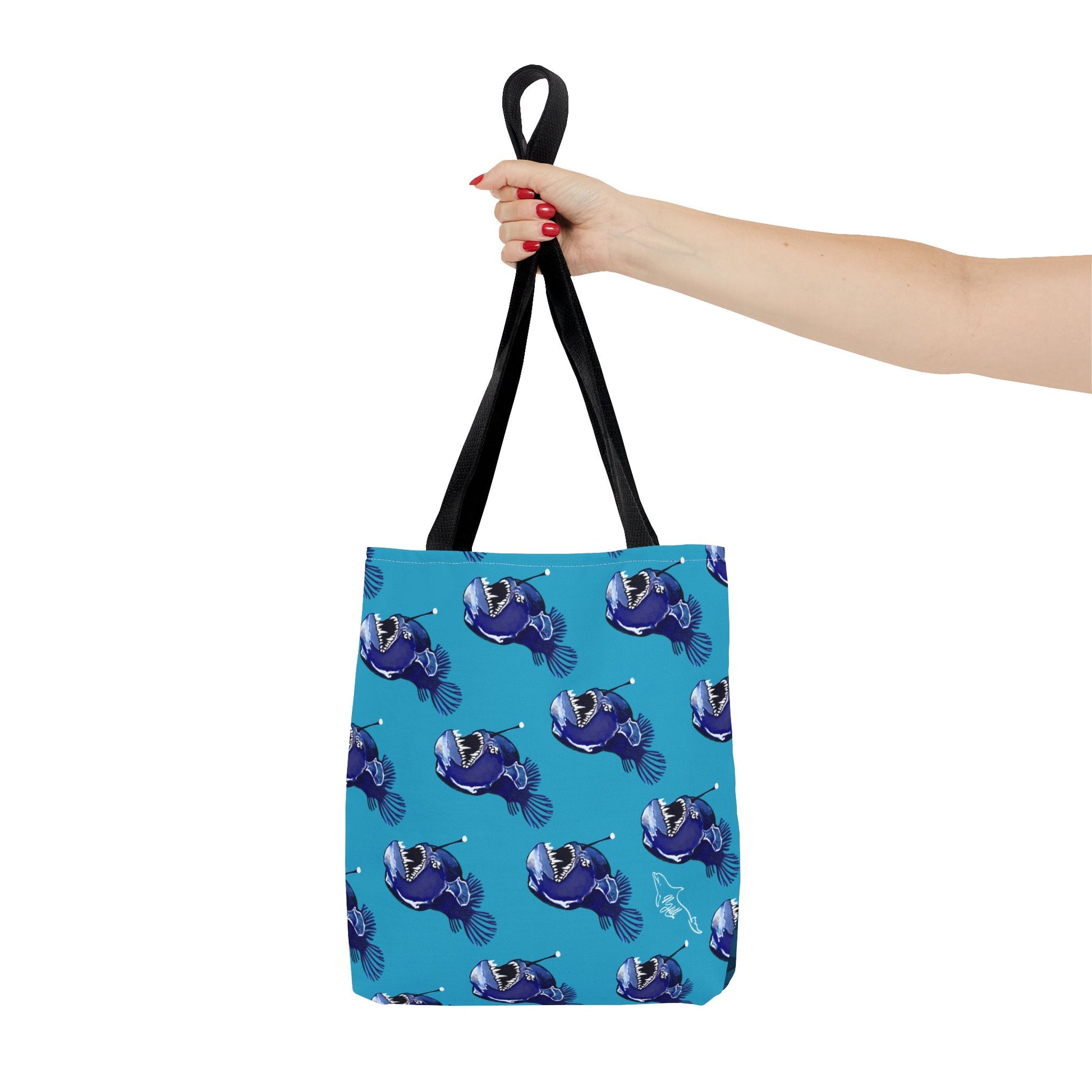 bumble bags natalie travel tote Angler Fish Tote Bag (AOP) – Natalie Hill Arts