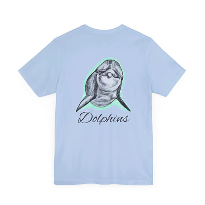 Dolphins  Unisex Jersey Short Sleeve Tee