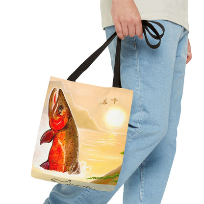 Cutthroat Trout Tote Bag (AOP)