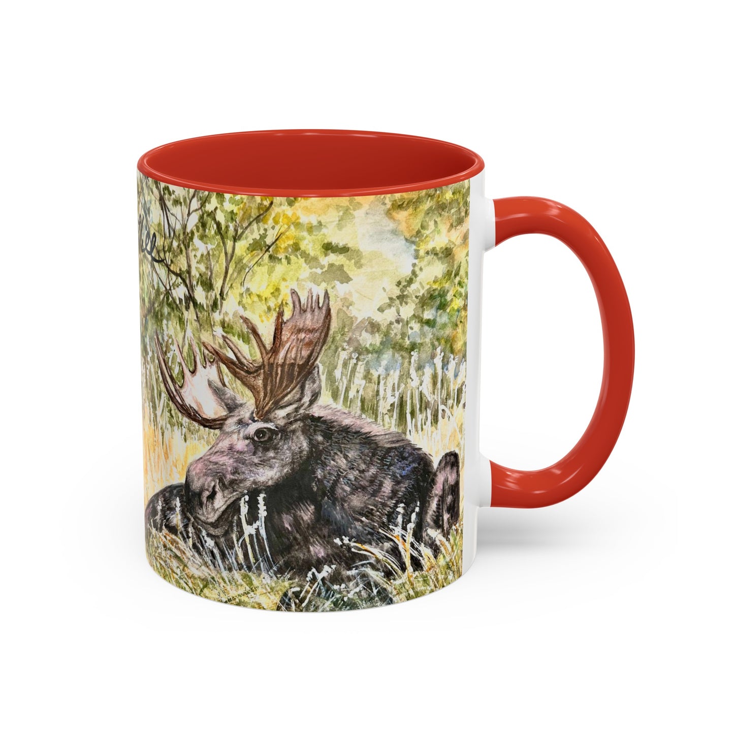 Moose Accent Coffee Mug 15oz