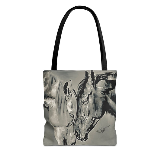 Wild Horses Tote Bag (AOP)