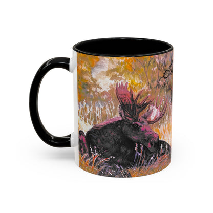 Moose Accent Coffee Mug 11oz