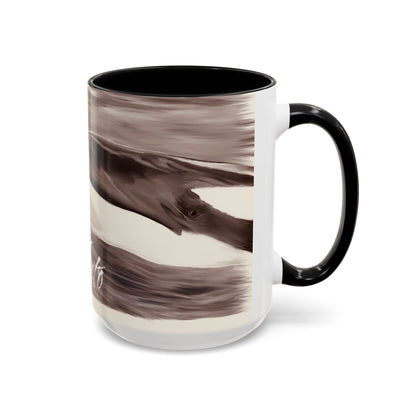 Keto Orca Accent Coffee Mug, 11oz